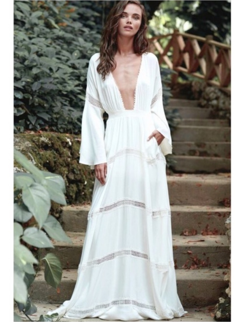 NEW The Jetset Diaries hammock maxi dress in Ivory Medium